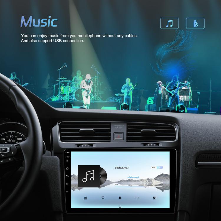 7 Inch 4+64G WiFi Version Dual Butt Universal Bluetooth Wireless Carplay Car Navigation Center Control, Spec: Standard - Car MP3 & MP4 & MP5 by buy2fix | Online Shopping UK | buy2fix