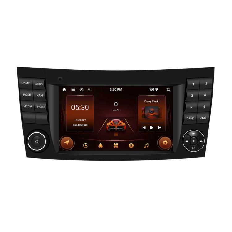 7 inch Horizontal Screen 2+64G Bluetooth Car Player Carplay Car Center Control Integrated Machine For Mercedes-Benz W211 / E200 / E220 / CLS350 / CLS500, Spec: Standard - Car MP3 & MP4 & MP5 by buy2fix | Online Shopping UK | buy2fix