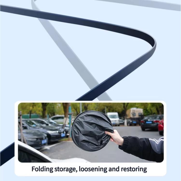 Titanium Silver Car Rear Window Sunshade Heat Insulating Shield with Suction Cup Mounted 100 x 50cm - Window Foils & Solar Protection by buy2fix | Online Shopping UK | buy2fix