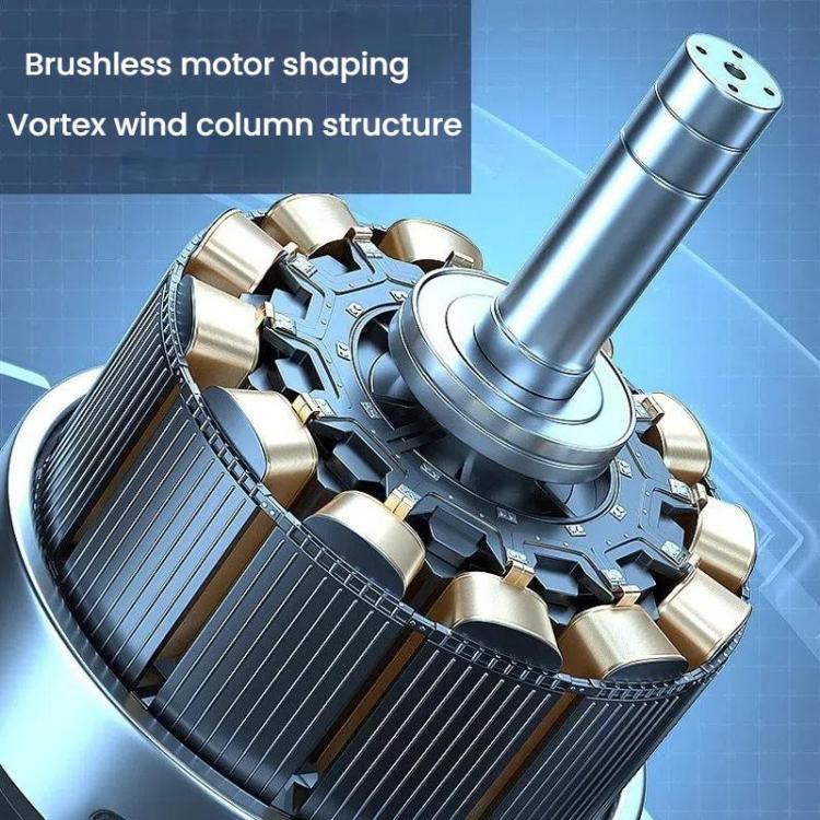 Air Circulation Fan Turbo Light Convection Standing Fan Remote Control Timer Floor Fan, Style: USB Plug - Electric Fans by buy2fix | Online Shopping UK | buy2fix