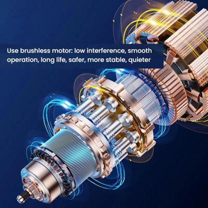 USB Air Circulation Fan Office Desktop Small Fan, Style: Rechargeable - Electric Fans by buy2fix | Online Shopping UK | buy2fix