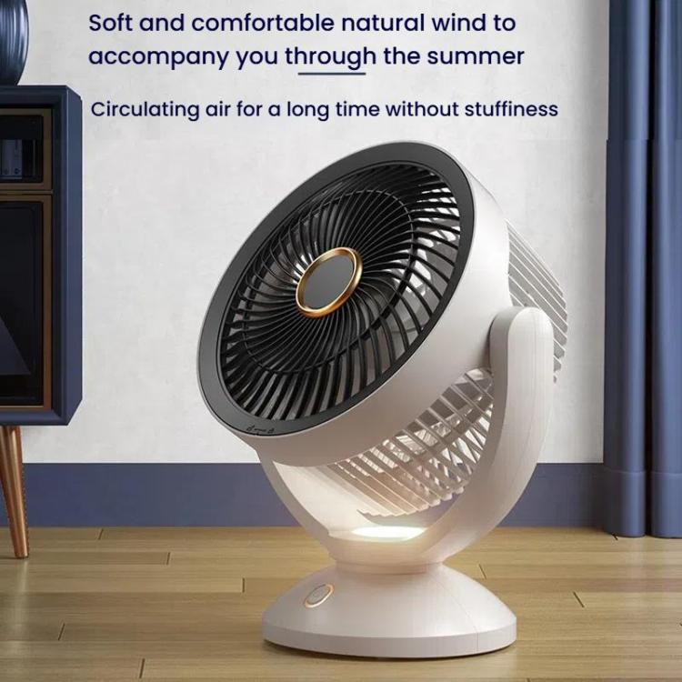 USB Air Circulation Fan Office Desktop Small Fan, Style: Rechargeable - Electric Fans by buy2fix | Online Shopping UK | buy2fix