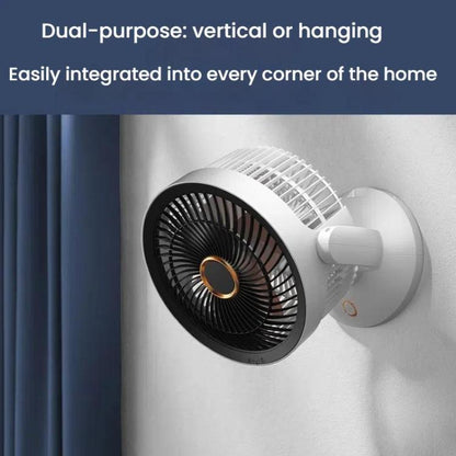 USB Air Circulation Fan Office Desktop Small Fan, Style: Rechargeable - Electric Fans by buy2fix | Online Shopping UK | buy2fix