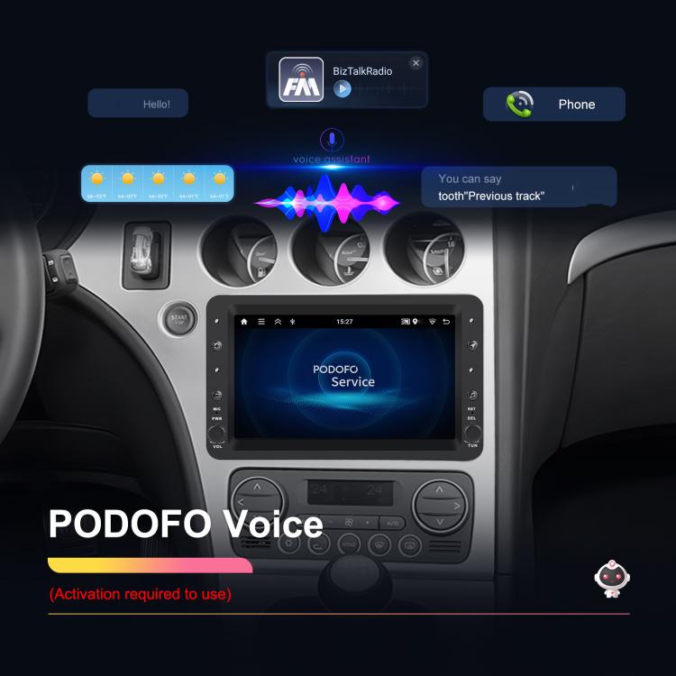 4+64G For Alfa Romeo 159 7 inch Horizontal Screen Carplay Car Navigation Center Control Integrated Machine(Standard) - Car MP3 & MP4 & MP5 by buy2fix | Online Shopping UK | buy2fix