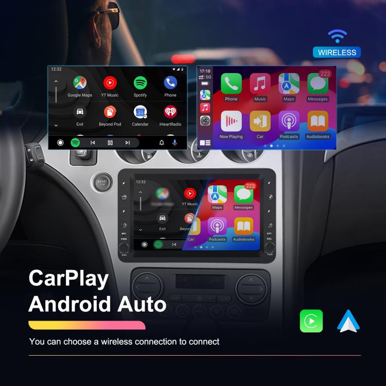 4+64G For Alfa Romeo 159 7 inch Horizontal Screen Carplay Car Navigation Center Control Integrated Machine(Standard+AHD+Mic) - Car MP3 & MP4 & MP5 by buy2fix | Online Shopping UK | buy2fix