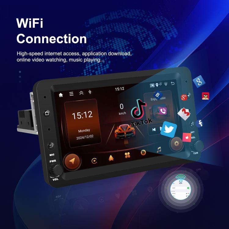 4+64G For Alfa Romeo 159 7 inch Horizontal Screen Carplay Car Navigation Center Control Integrated Machine(Standard) - Car MP3 & MP4 & MP5 by buy2fix | Online Shopping UK | buy2fix