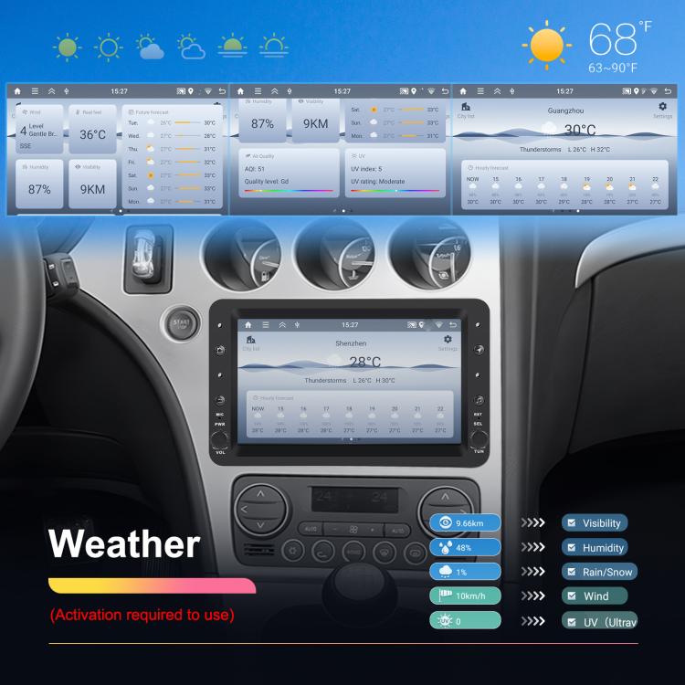 4+64G For Alfa Romeo 159 7 inch Horizontal Screen Carplay Car Navigation Center Control Integrated Machine(Standard) - Car MP3 & MP4 & MP5 by buy2fix | Online Shopping UK | buy2fix