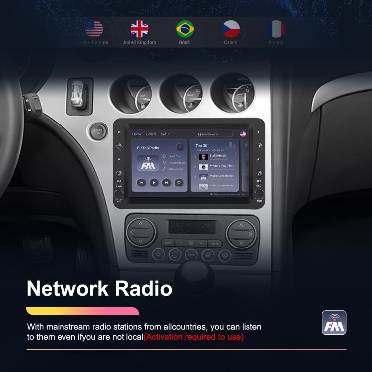 2+64G For Alfa Romeo 159 7 inch Horizontal Screen Carplay Car Navigation Center Control Integrated Machine(Standard+AHD+Mic) - Car MP3 & MP4 & MP5 by buy2fix | Online Shopping UK | buy2fix