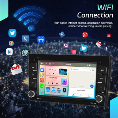 For Peugeot 408 7 inch Horizontal Screen Carplay Car Player Car Navigation Center Control, Spec: Standard - Car MP3 & MP4 & MP5 by buy2fix | Online Shopping UK | buy2fix