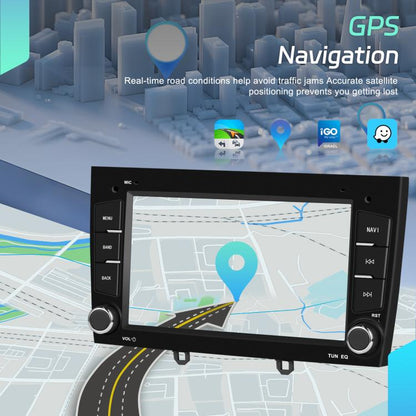 For Peugeot 408 7 inch Horizontal Screen Carplay Car Player Car Navigation Center Control, Spec: Standard+AHD - Car MP3 & MP4 & MP5 by buy2fix | Online Shopping UK | buy2fix