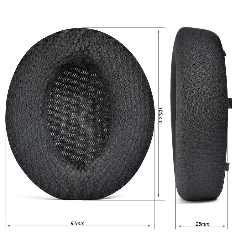 For Anker Soundcore Space Q45 Headphone 1pair Ear Cushions Replacement Ear Pads(Black) - Earmuff & Pad by buy2fix | Online Shopping UK | buy2fix
