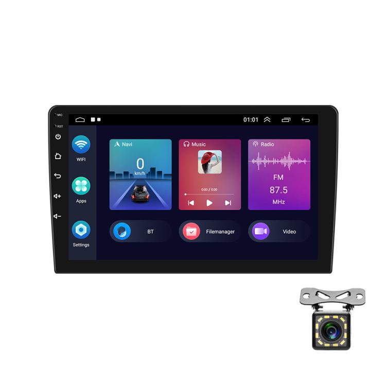 1+16G For BMW E46 1999-2005 9 inch WiFi Version Large Screen Carplay Car Navigator Reversing Camera Integrated Machine(Standard+12 Lights Camera) - Car MP3 & MP4 & MP5 by buy2fix | Online Shopping UK | buy2fix