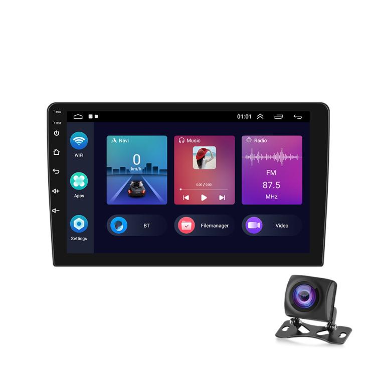 1+16G For BMW E46 1999-2005 9 inch WiFi Version Large Screen Carplay Car Navigator Reversing Camera Integrated Machine(Standard+AHD Camera) - Car MP3 & MP4 & MP5 by buy2fix | Online Shopping UK | buy2fix