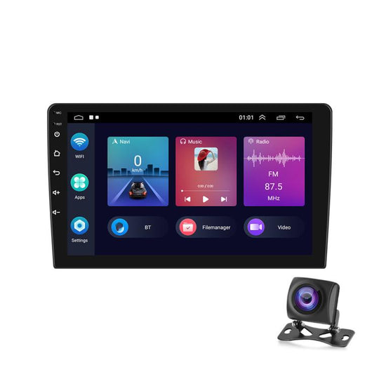 2+32G For BMW E46 1999-2005 9 inch WiFi Version Large Screen Carplay Car Navigator Reversing Camera Integrated Machine(Standard+AHD Camera)