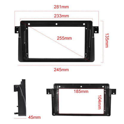 1+16G For BMW E46 1999-2005 9 inch WiFi Version Large Screen Carplay Car Navigator Reversing Camera Integrated Machine(Standard) - Car MP3 & MP4 & MP5 by buy2fix | Online Shopping UK | buy2fix