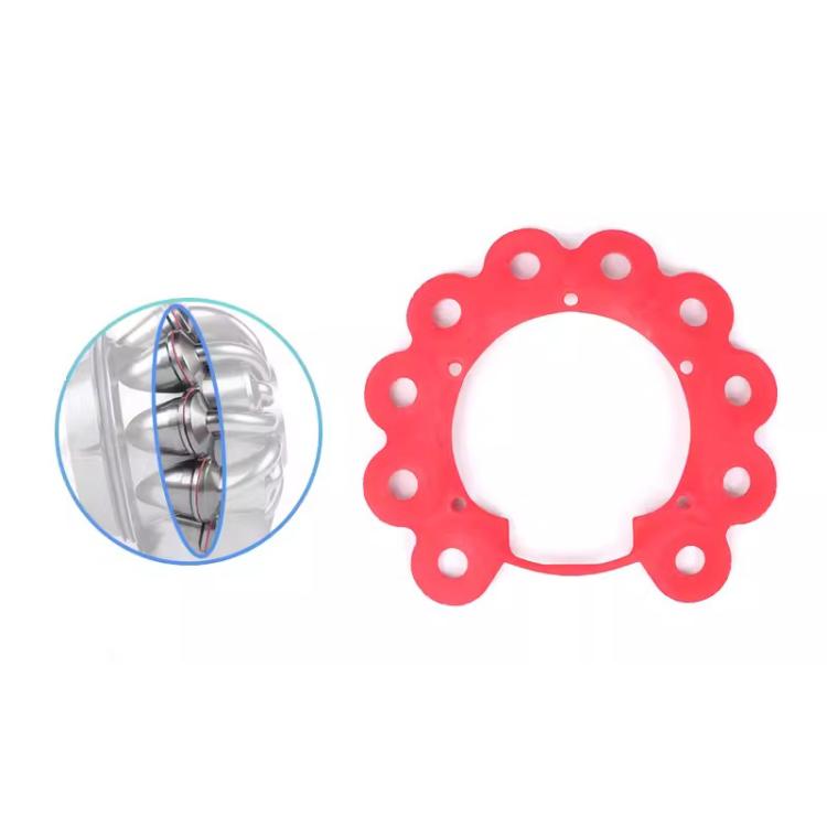 Cyclone Sound Isolation Cotton Red For Dyson V10/V11 Vacuum Cleaner Accessories - For Dyson Accessories by buy2fix | Online Shopping UK | buy2fix