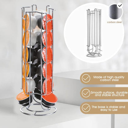 For Nespresso Dolce Gusto OASISWJ YZ1312 18pcs Coffee Capsule Organizer - Coffee Machine Parts by OASISWJ | Online Shopping UK | buy2fix