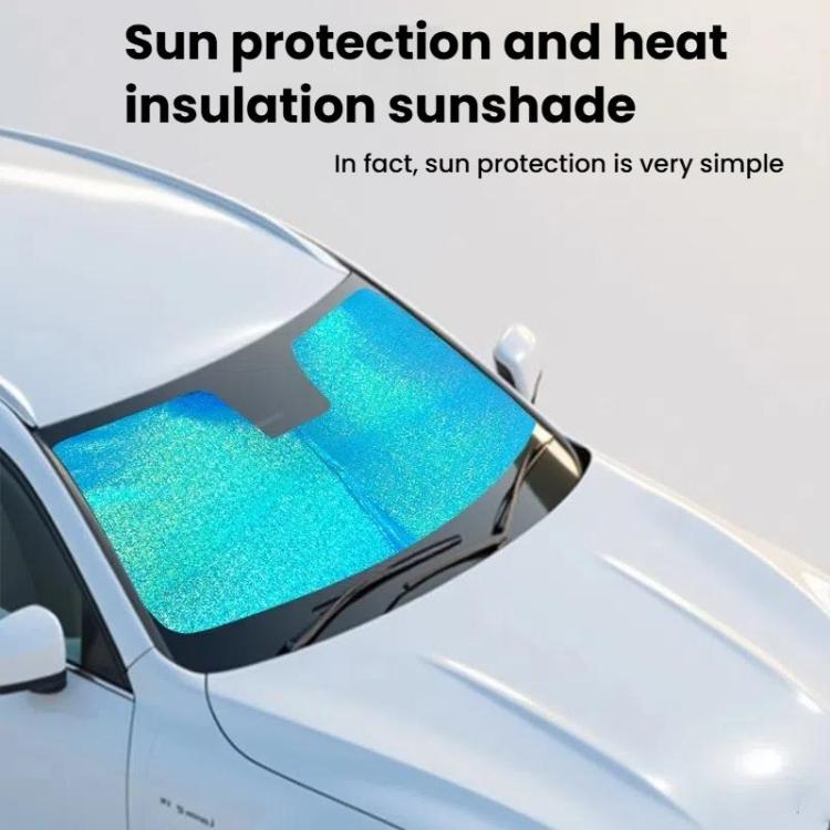 SUITU ST-4024L Car Front Windshield Sunshade Sunscreen Heat Insulation Visor(Ice Crystals) - Sound & Heat Insulation Cotton by SUITU | Online Shopping UK | buy2fix