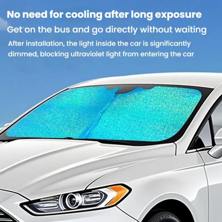 SUITU ST-4024L Car Front Windshield Sunshade Sunscreen Heat Insulation Visor(Ice Crystals) - Sound & Heat Insulation Cotton by SUITU | Online Shopping UK | buy2fix
