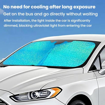 SUITU ST-4024L Car Front Windshield Sunshade Sunscreen Heat Insulation Visor(Ice Crystals) - Sound & Heat Insulation Cotton by SUITU | Online Shopping UK | buy2fix