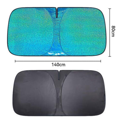 SUITU ST-4024L Car Front Windshield Sunshade Sunscreen Heat Insulation Visor(Ice Crystals) - Sound & Heat Insulation Cotton by SUITU | Online Shopping UK | buy2fix