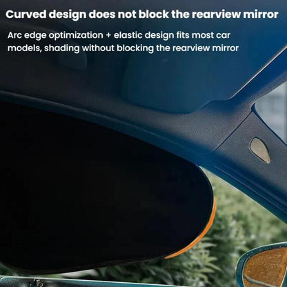 4pcs /Set SUITU ST-2414 Car Vinyl Static Film Adsorption Sunshade Sunscreen Heat Insulation Sunblinds - Sound & Heat Insulation Cotton by SUITU | Online Shopping UK | buy2fix