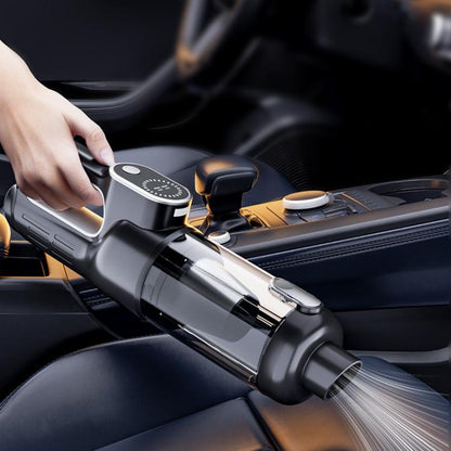 SUITU ST-8007C Car Vacuum Cleaner Vacuuming Blowing Home Outdoor Handheld Small Brushless Vacuum Cleaner(Black Silver) - Vacuum Cleaner by SUITU | Online Shopping UK | buy2fix