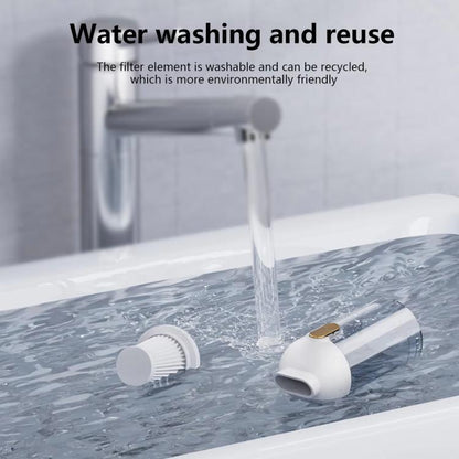 SUITU ST-6692Plus Car Power Suction Vacuum Cleaner Household Handheld Small Vacuum Cleaner(White Gold) - Vacuum Cleaner by SUITU | Online Shopping UK | buy2fix