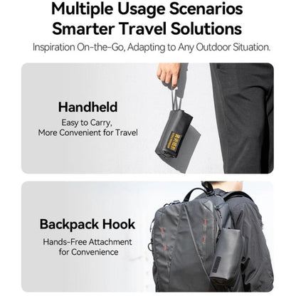 For DJI Osmo Pocket 3 Creator Combo TELESIN Universal Portable Storage Bag Carrying Case(Black) - Case & Bags by TELESIN | Online Shopping UK | buy2fix