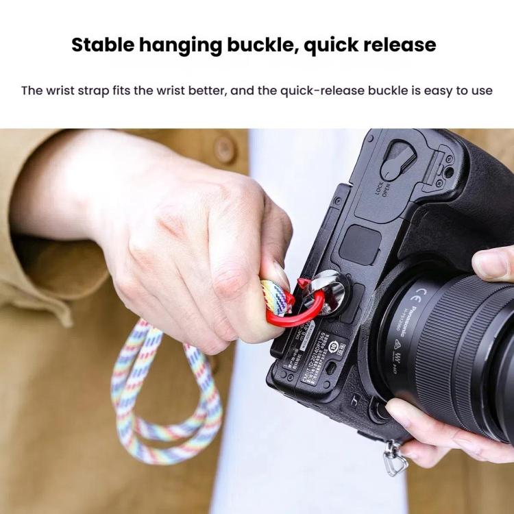 Cwatcun D189 Camera Wrist Strap Comfortable Stress Relief Quick Release Hand Strap - Camera Strap by Cwatcun | Online Shopping UK | buy2fix
