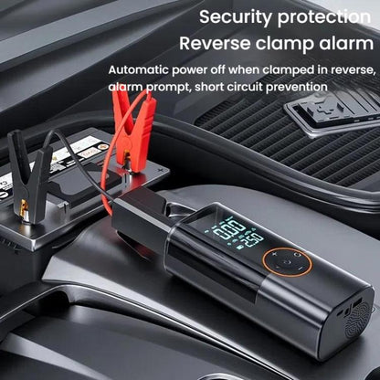 SUITU ST-9650D 4 x 2000mAh Car Emergency Starting Power Supply Inflatable Pump Integrated Machine - Inflatable Pump by SUITU | Online Shopping UK | buy2fix