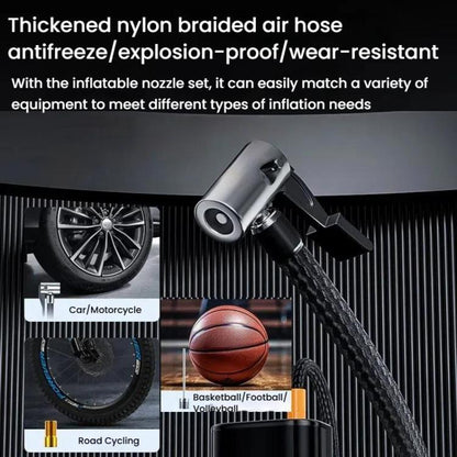 SUITU ST-9650D 4 x 2000mAh Car Emergency Starting Power Supply Inflatable Pump Integrated Machine - Inflatable Pump by SUITU | Online Shopping UK | buy2fix