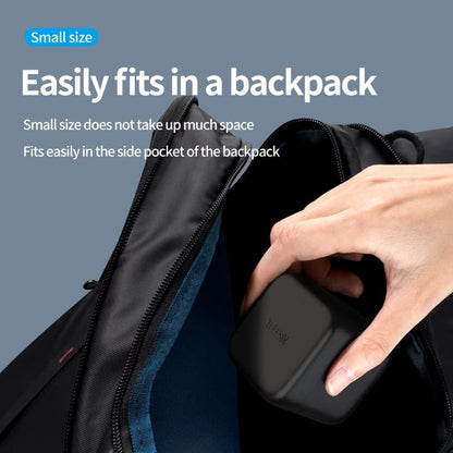 For GoPro HERO13 Black TELESIN 3 Slots Charging Case Compact Storage Box(Black) - Charger by TELESIN | Online Shopping UK | buy2fix