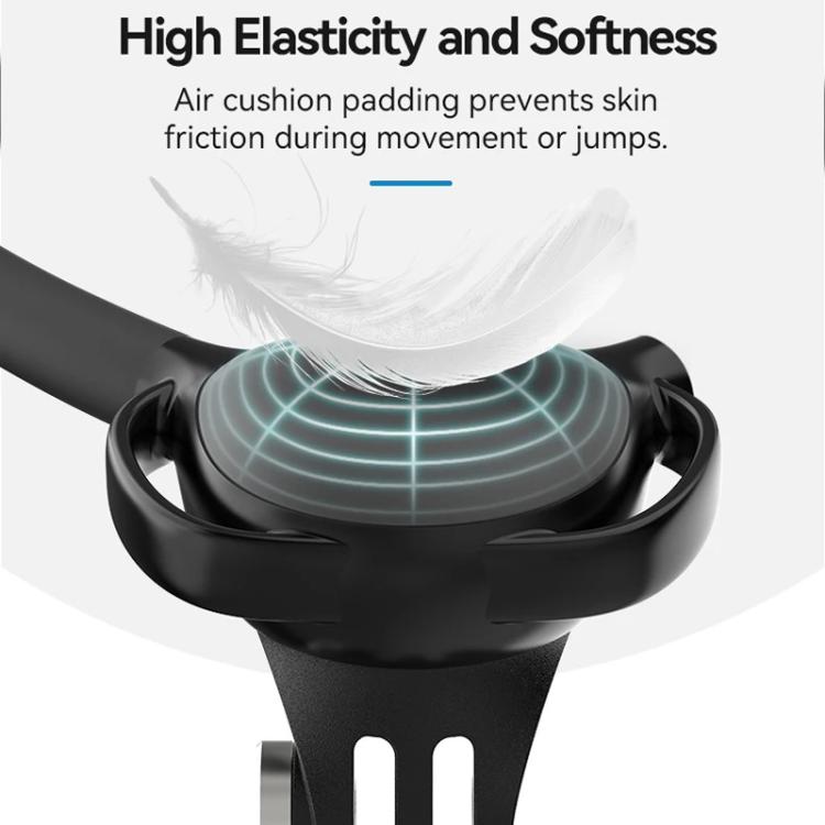 TELESIN Action Camera Neck Holder SE2.0 POV Perspective Bracket With Adjustable Chest Strap(Gray) - Holder by TELESIN | Online Shopping UK | buy2fix