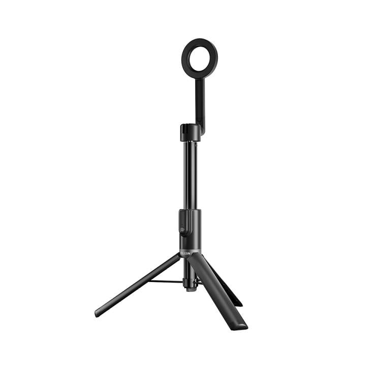TELESIN 1.3m Magnetic Selfie Stick Tripod Phone Stand for Outdoor Vlog & Live Streaming with Bluetooth Remote(Black) - Stand by TELESIN | Online Shopping UK | buy2fix