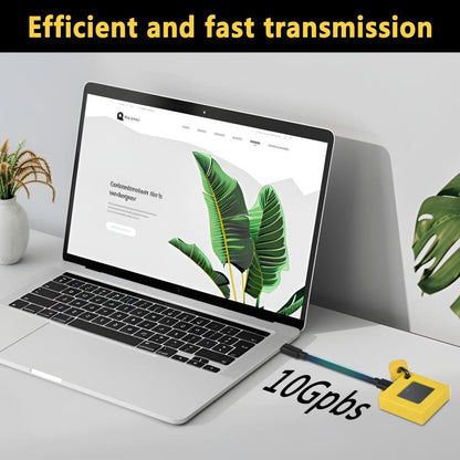 M.2 2230 NVMe Solid State Drive Enclosure 10Gbps Portable External Enclosure(Yellow) - HDD Enclosure by buy2fix | Online Shopping UK | buy2fix