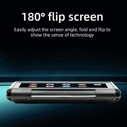 6.86 Inch Foldable Portable Bluetooth Car MP5 Player With MirrorLink/CarPlay/Android Auto Support, Spec: B5370+8LEDs Reversing Camera - Car MP3 & MP4 & MP5 by buy2fix | Online Shopping UK | buy2fix