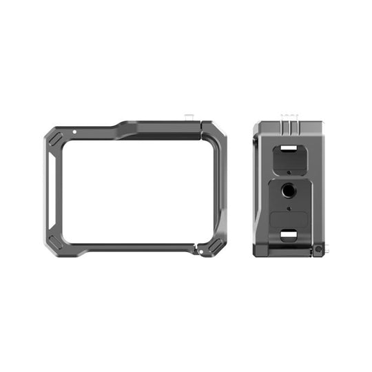 HEPAIL AC68 Aluminum Alloy Rabbit Cage Frame For GoPro HERO13 Black /12 Black /11 Black /10 Black /9 Black