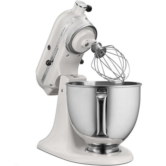 Stainless Steel Mixing Bowl For KitchenAid 4.5QT & 5QT Stand Mixers(Silver) - Food Disposer Parts by buy2fix | Online Shopping UK | buy2fix