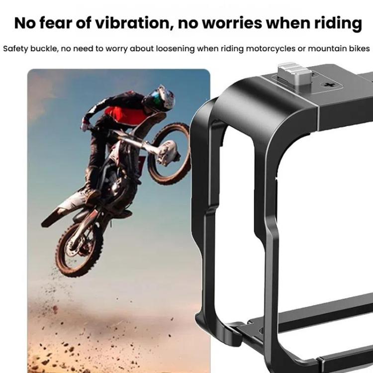 For Insta360 Ace HEPAIL AC-25 Metal Rabbit Cage Camera Frame Accessories - Mount & Holder by HEPAIL | Online Shopping UK | buy2fix