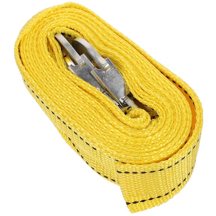 Heavy Duty 4M 3Ton Emergency Towing Rope for Cars, Trucks, SUV(Yellow) - Towing Bars by buy2fix | Online Shopping UK | buy2fix