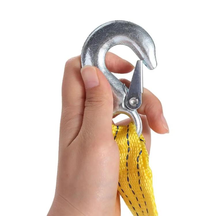 Heavy Duty 4M 3Ton Emergency Towing Rope for Cars, Trucks, SUV(Yellow) - Towing Bars by buy2fix | Online Shopping UK | buy2fix