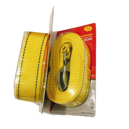 Heavy Duty 4M 3Ton Emergency Towing Rope for Cars, Trucks, SUV(Yellow) - Towing Bars by buy2fix | Online Shopping UK | buy2fix