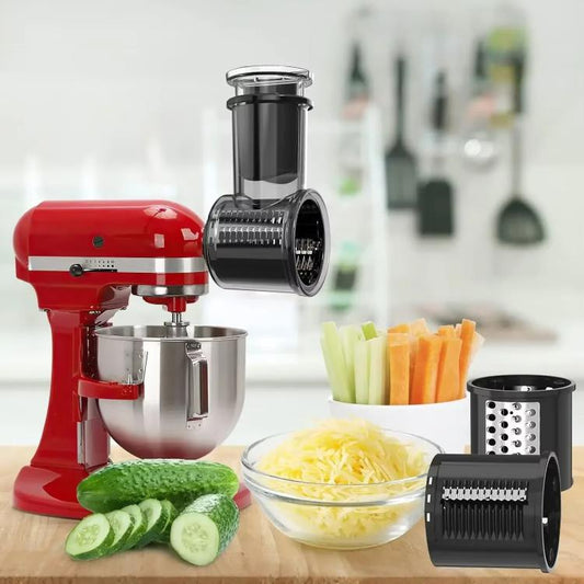 Multi-Functional Slicing & Shredding Set For KitchenAid Stand Mixers & Cuisinart SM-50 Series - Food Disposer Parts by buy2fix | Online Shopping UK | buy2fix