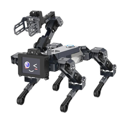 YAHBOOM DOGZILLA-Lite AI-Powered Bionic Robotic Dog 15-DOF Desktop Companion With Robotic Arm, Raspberry Pi Controlled, Multimodal AI & Visual Interaction - Robotics Accessories by YAHBOOM | Online Shopping UK | buy2fix