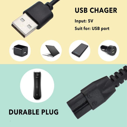For Manscaped Lawn Mower Trimmer USB Charging Cable Charger Cord - Shavers Parts by buy2fix | Online Shopping UK | buy2fix