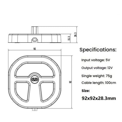 FLX-5210 Charging Base For Braun Series 1/3/5/6/7/8/9 Replacement Charger(Black) - Shavers Parts by buy2fix | Online Shopping UK | buy2fix
