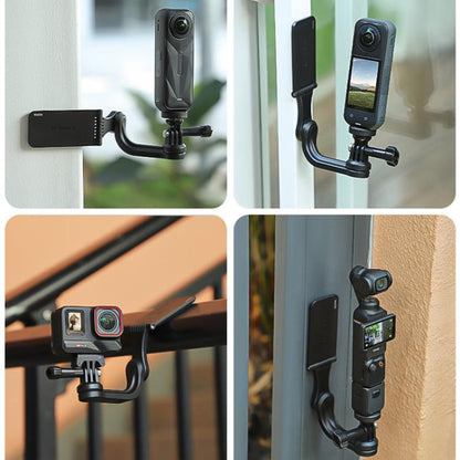 Sunnylife MJ996 Sports Camera Multi-Axis Rotating Magnetic Mount(Black) - Mount & Holder by Sunnylife | Online Shopping UK | buy2fix