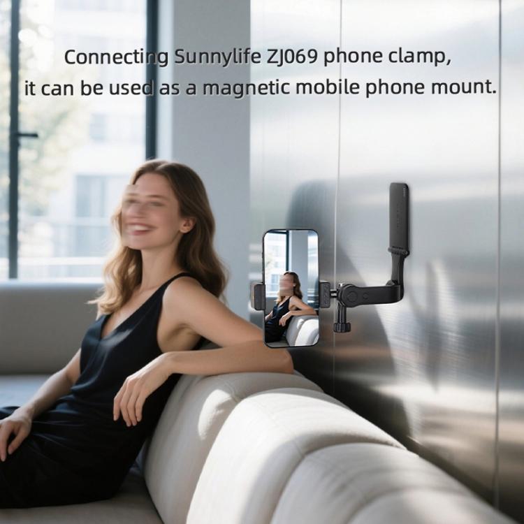 Sunnylife MJ996 Sports Camera Multi-Axis Rotating Magnetic Mount(Black) - Mount & Holder by Sunnylife | Online Shopping UK | buy2fix