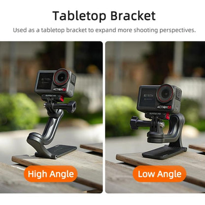 Sunnylife MJ996 Sports Camera Multi-Axis Rotating Magnetic Mount(Black) - Mount & Holder by Sunnylife | Online Shopping UK | buy2fix